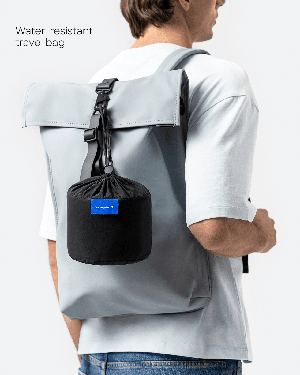 Compact carry bag included